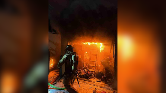 VIDEO: Martinez Christmas Goes from Joy to Despair as Flames Ravage Apartment Building on Alhambra Road