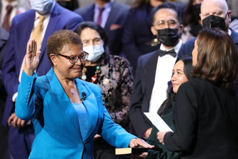 Mayor Karen Bass Hosts Tele-Town Hall with 2,400 Angelenos to Highlight L.A.’s Progress and Plans Ahead