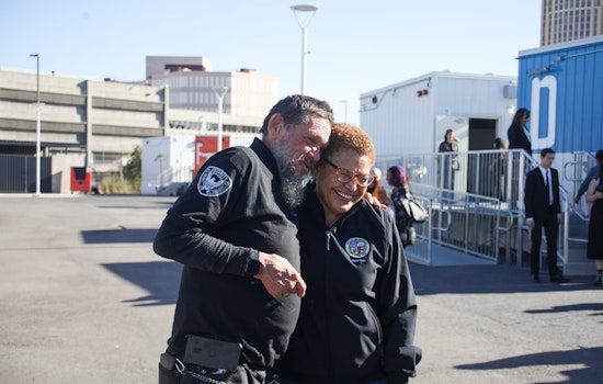 Mayor Karen Bass Launches Los Angeles' "Inside Safe" Initiative for RV Encampment Near Griffith Park
