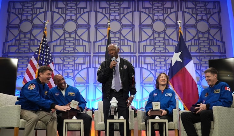 Mayor Turner Hosts NASA's Artemis II Crew for a Cosmic Howdy at Houston City Hall