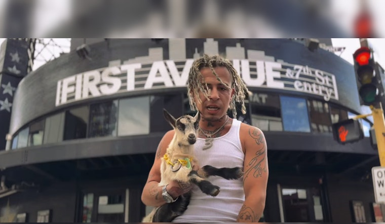 Minneapolis Artist Lil Crush Highlights Local Businesses in Genre-Melding "Burrrbon" Music Video