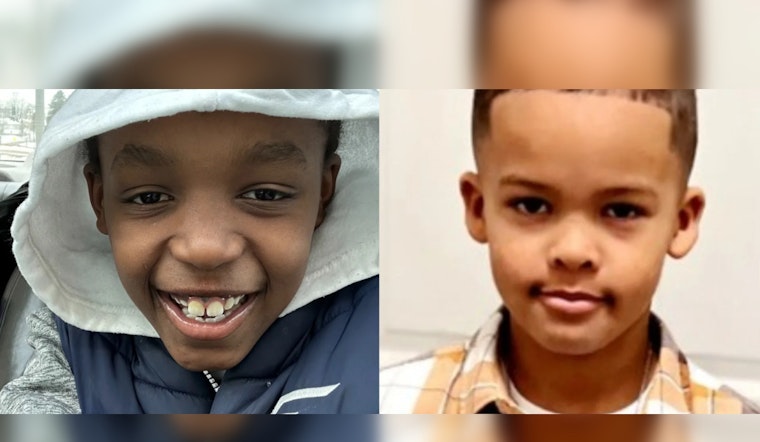Minneapolis Police Seeks Help in Search for Two Missing Boys Believed to Have Taken SUV