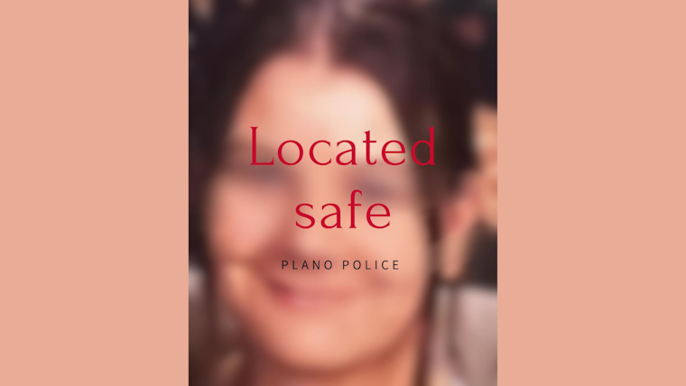 Missing Plano Woman Found Safe, Police and Community's Joint Effort Pays Off