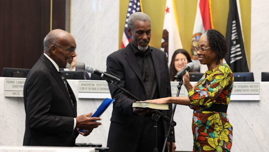Monica Montgomery Steppe Makes History as First Black Woman on San Diego County Board of Supervisors