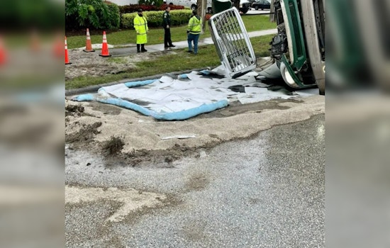 Mysterious Diesel Odor Perplexes Palm City Residents, Mulch Truck Accident Causes Spill in Nearby Palm Beach