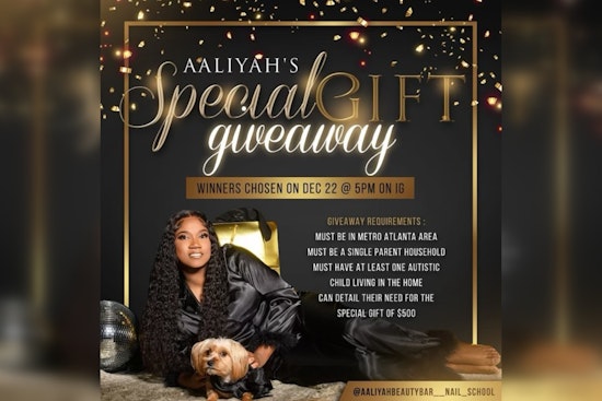 Nailing Generosity: Atlanta's Inspiring Autism Advocate Gifts $500 Stipends to Special Needs Families for the Holidays
