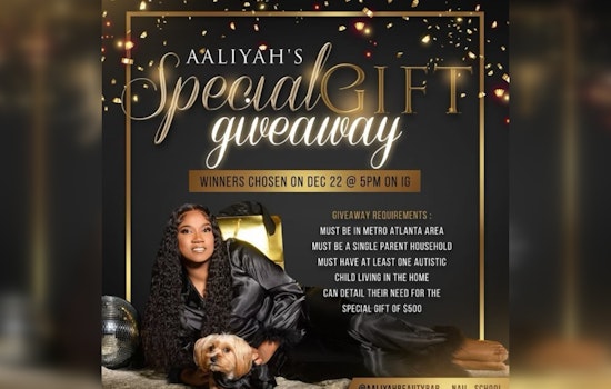Nailing Generosity: Atlanta's Inspiring Autism Advocate Gifts $500 Stipends to Special Needs Families for the Holidays