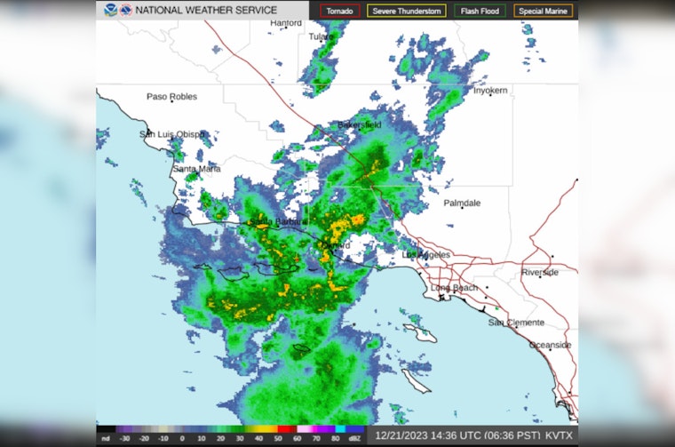 National Weather Service Warns of Severe Rainfall and Possible Mudslides in Los Angeles