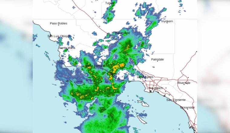 National Weather Service Warns of Severe Rainfall and Possible Mudslides in Los Angeles