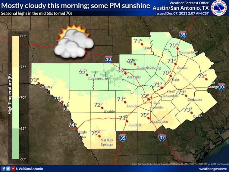 New York and Austin on Weather Whiplash Alert, Sunny Days to be Followed by Weekend Cold Snap