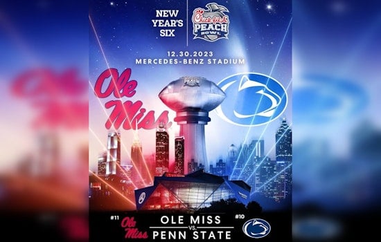 No. 11 Ole Miss and No. 10 Penn State Face Off in Historic Chick-fil-A Peach Bowl Matchup