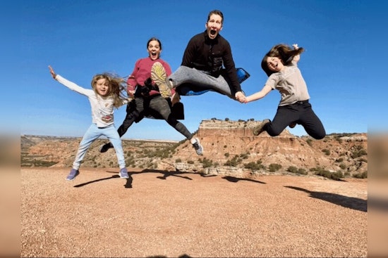 North Texas Family's Joyful Leap Wins Statewide Photo Contest Celebrating Texas State Parks Centennial