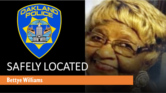 Oakland Community and Police Rejoice as Missing Elderly Resident with Dementia Found Safe