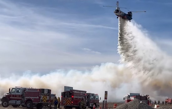 OCFA Contains Spontaneous Compost Blaze at Brea Landfill, Shields Homes from Wildfire Threat