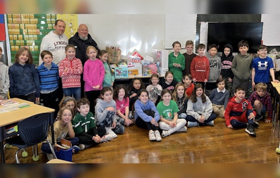 Officers and Third Graders Spread Holiday Cheer in Boston with Joyous Toy Drive