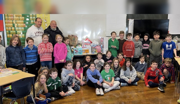 Officers and Third Graders Spread Holiday Cheer in Boston with Joyous Toy Drive