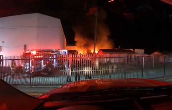 Orange County Firefighters Thwart Blaze, Shield Garden Grove Strip Mall from Major Damage