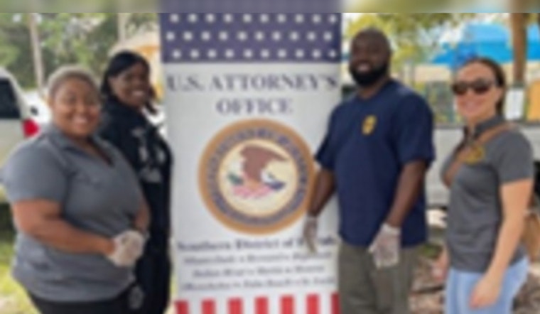 Over 450 Miami Households Benefit, Food Distribution Event to Curb Violence