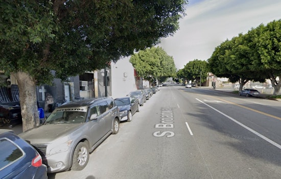 Over 70 Firefighters Quell Early Morning Blaze in Los Angeles' South Park District