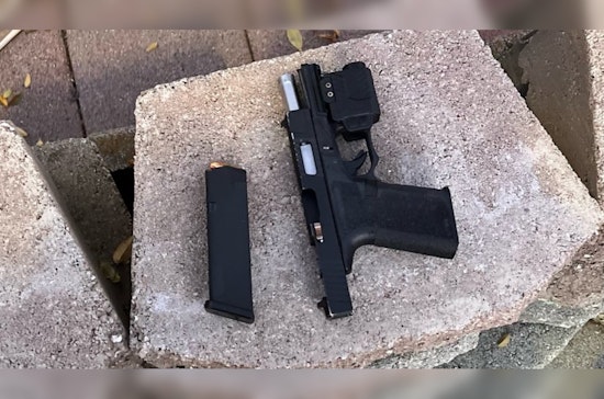 PD Nabs Ghost Gun-Toting Pedestrian in Fiery Foot Chase