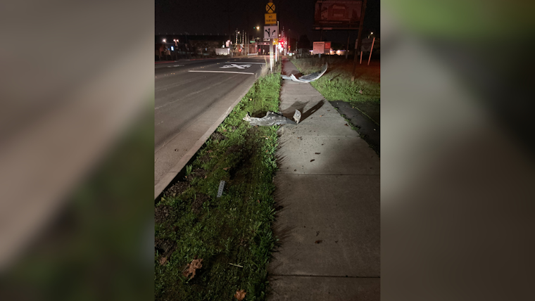 Petaluma Man Charged with DUI After Striking Curb, City Sign in Early Morning Crash