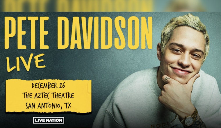 Pete Davidson's Comedy Tour Detours Through San Antonio with a "Phone-Free Experience" at Aztec Theatre