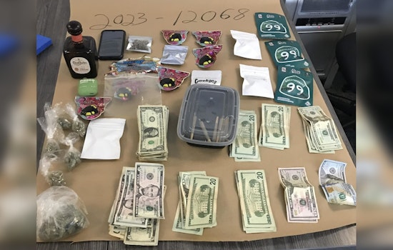 Piedmont Police Pinch Probationer Packing Pot and Tequila