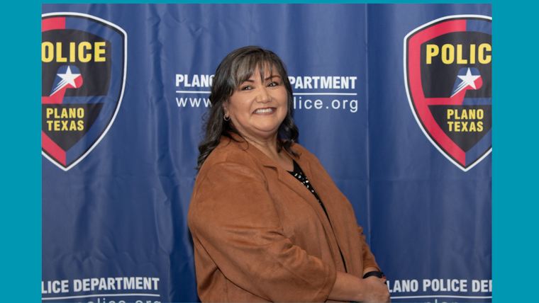 Plano Police Department Honors Virginia Whiteside's Retirement After 20 Years of Dedicated Service