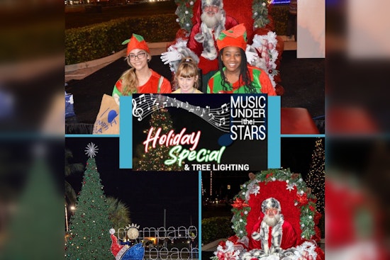 Pompano Beach Rings, Festive 'Music Under the Stars' and Grand Tree Lighting Event