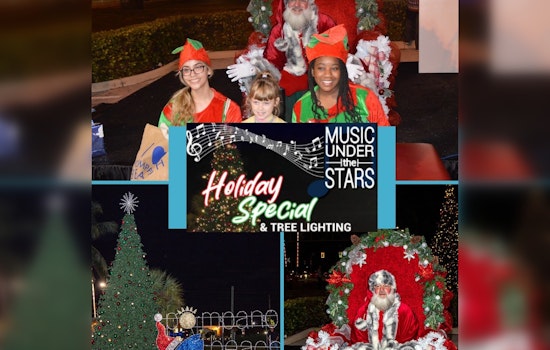 Pompano Beach Rings, Festive 'Music Under the Stars' and Grand Tree Lighting Event