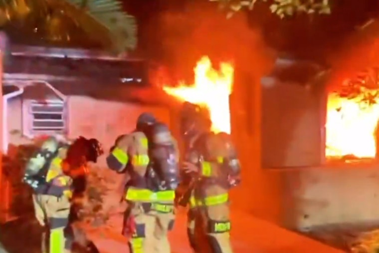 Residents Displaced as Fire Ravages South Miami-Dade Duplex, No Injuries Reported