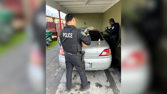 Richmond Police Arrest Two After ShotSpotter Detects Gunfire, Firearms Seized in Vehicle Search
