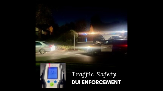 Rohnert Park Police Intensify DUI Crackdown for New Year's, Issue Public Warning on Social Media