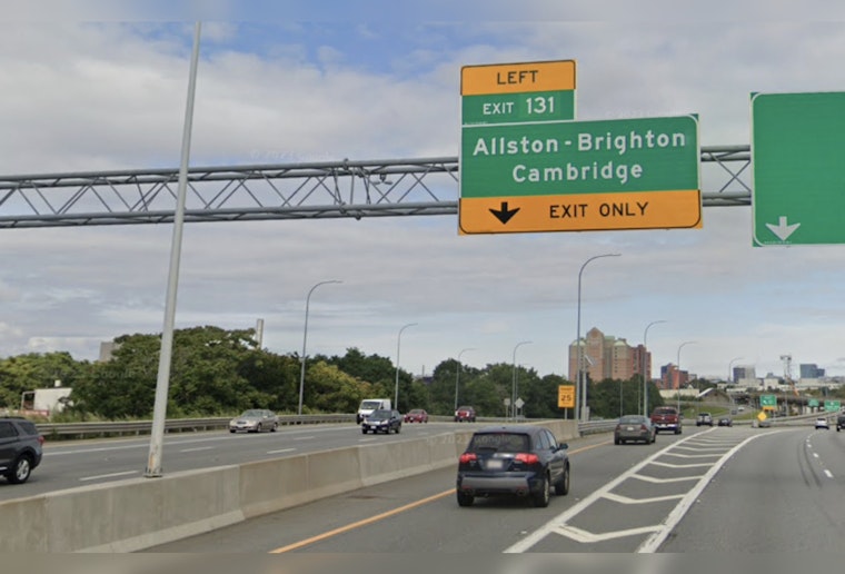 Rollover of Tractor-Trailer Snarls Traffic on Mass Pike in Boston, Separate Wrong-Way Crash Causes Injuries