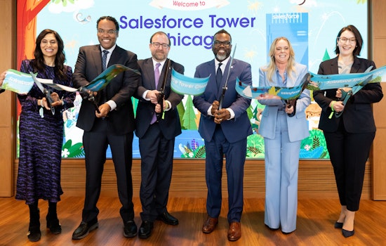 Salesforce's New Chicago Tower Redefines Downtown Office Space Amid Remote Work Trend