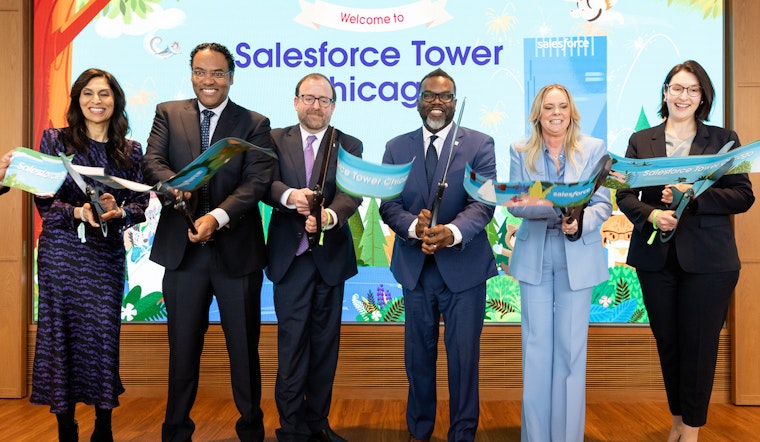 Salesforce's New Chicago Tower Redefines Downtown Office Space Amid Remote Work Trend