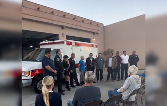 San Bernardino County Fire Department Fuels Cross-Border Generosity, Donates Ambulance to San Felipe, Mexico