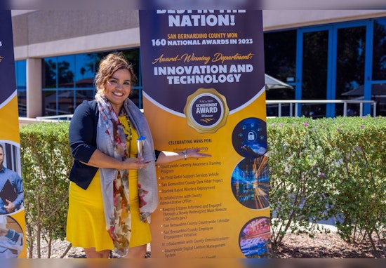 San Bernardino County Hailed for Innovation with National Award for Expanding Broadband in Regional Parks Using Starlink