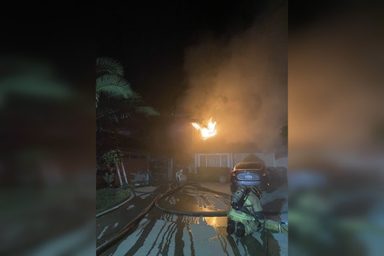 San Bernardino Firefighters Quell Attic Inferno, Cause Remains Under Investigation