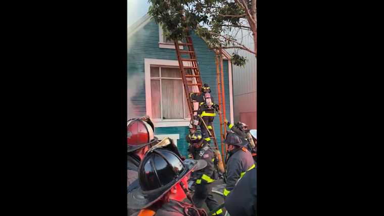 VIDEO: San Francisco Fire Contained After Engulfing Homes on Judah Street, No Injuries Reported