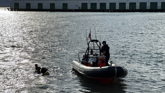San Francisco Fire Department & Police Heroically Rescue Individual from Bay Waters Near Tourist Waterfront