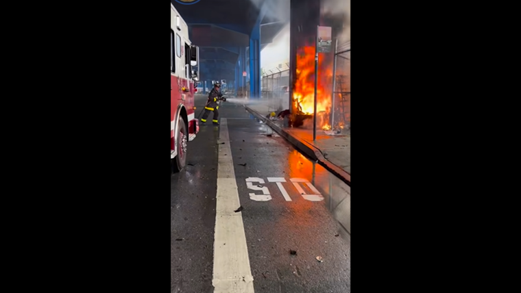 San Francisco Firefighters Extinguish Second Central Freeway Blaze with No Injuries Reported