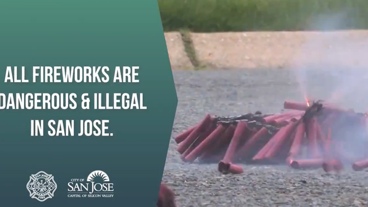 San Jose Imposes Heavy Fines for Illegal Firework Use, Spectators Face Penalties Too