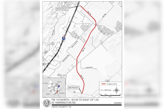 San Marcos Celebrates Opening of New FM 110 North to Alleviate I-35 Traffic Congestion