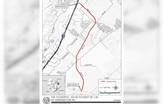 San Marcos Celebrates Opening of New FM 110 North to Alleviate I-35 Traffic Congestion