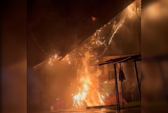 Santa Ana Community Rallies After Blaze Ravages Home, Nine Adults and Two Children Displaced