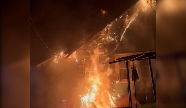 Santa Ana Community Rallies After Blaze Ravages Home, Nine Adults and Two Children Displaced