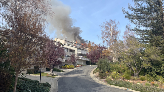 Saratoga Condo Complex Ravaged by Fire; Seven Displaced, Firefighter Injured