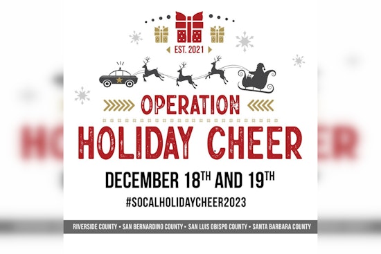 Southern California Law Enforcement to Salute Health Workers with 'Operation Holiday Cheer' Parade Across Four Counties