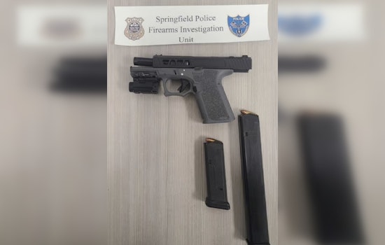 Springfield Police Seize Ghost Gun and Drugs, Arrest Two in Sweep Against Illegal Firearms and Substance Distribution